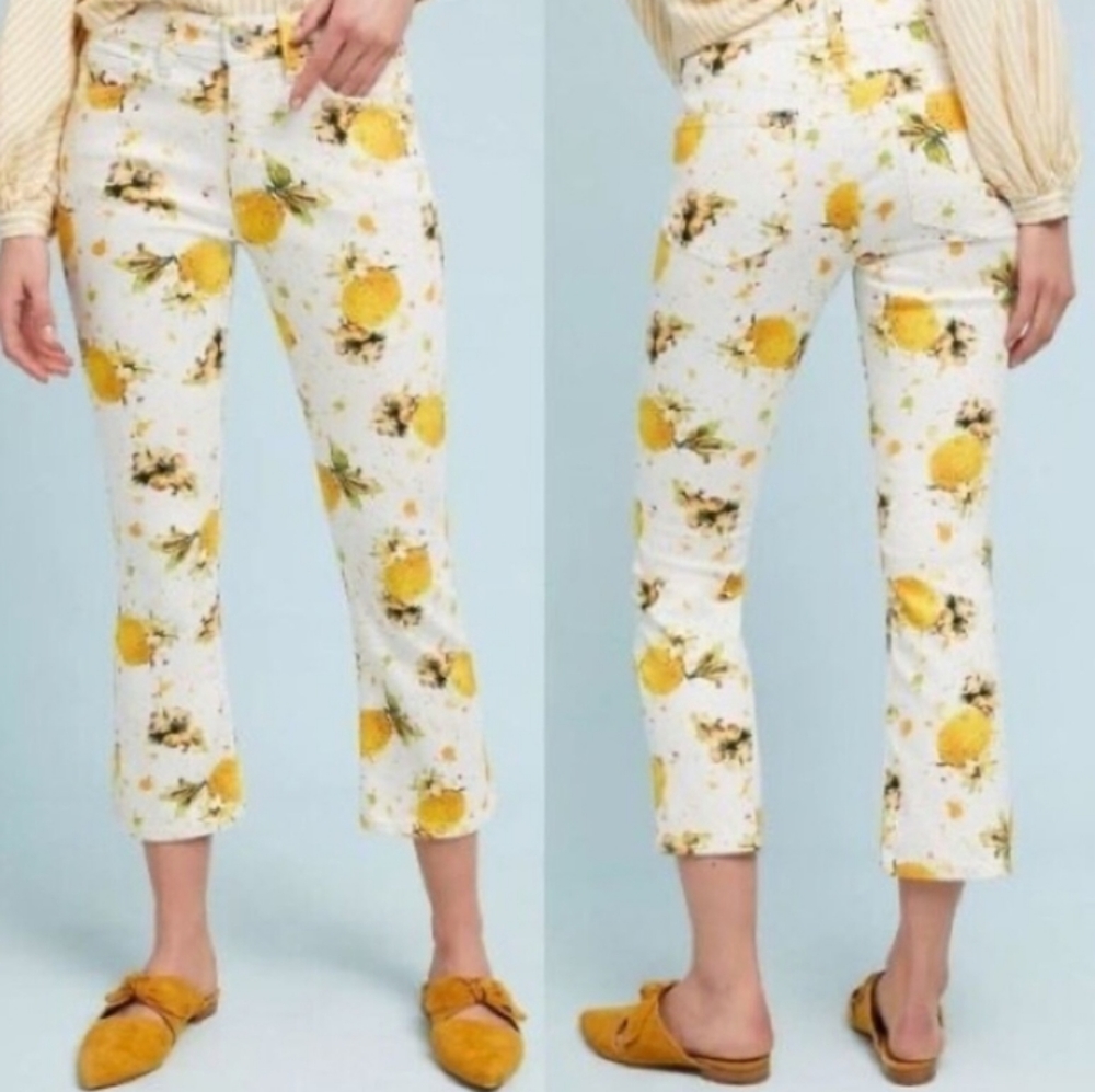 Lemon Grove High-Rise Cropped Bootcut Jeans 🪞